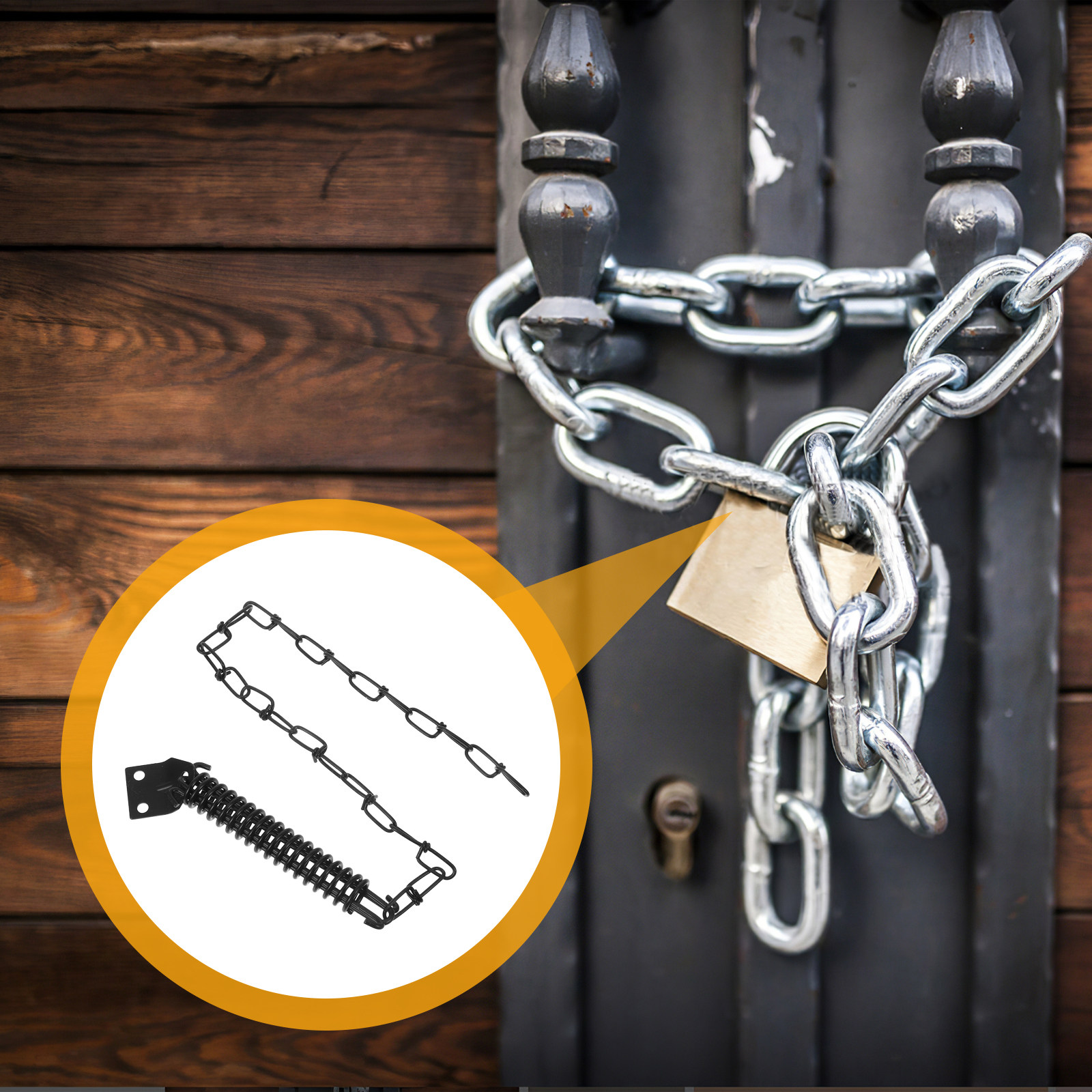 1 Set Türschlosskette, robust, – Security Chain Door Bewertung und Preis